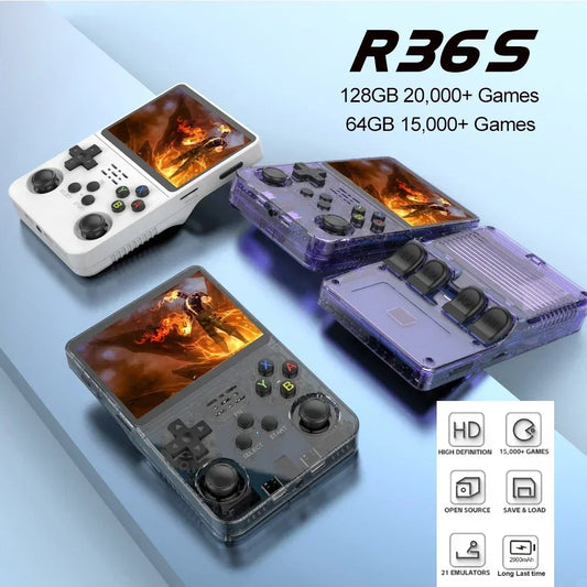 R36S Retro Handheld Console